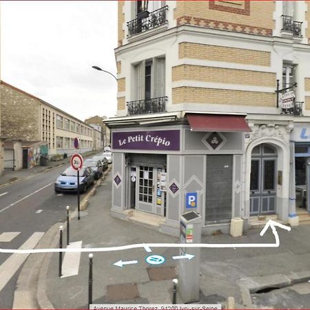 Studio 22M2 A Ivry/Seine-A 200 Metres De Paris. Proche Metro 7 外观 照片